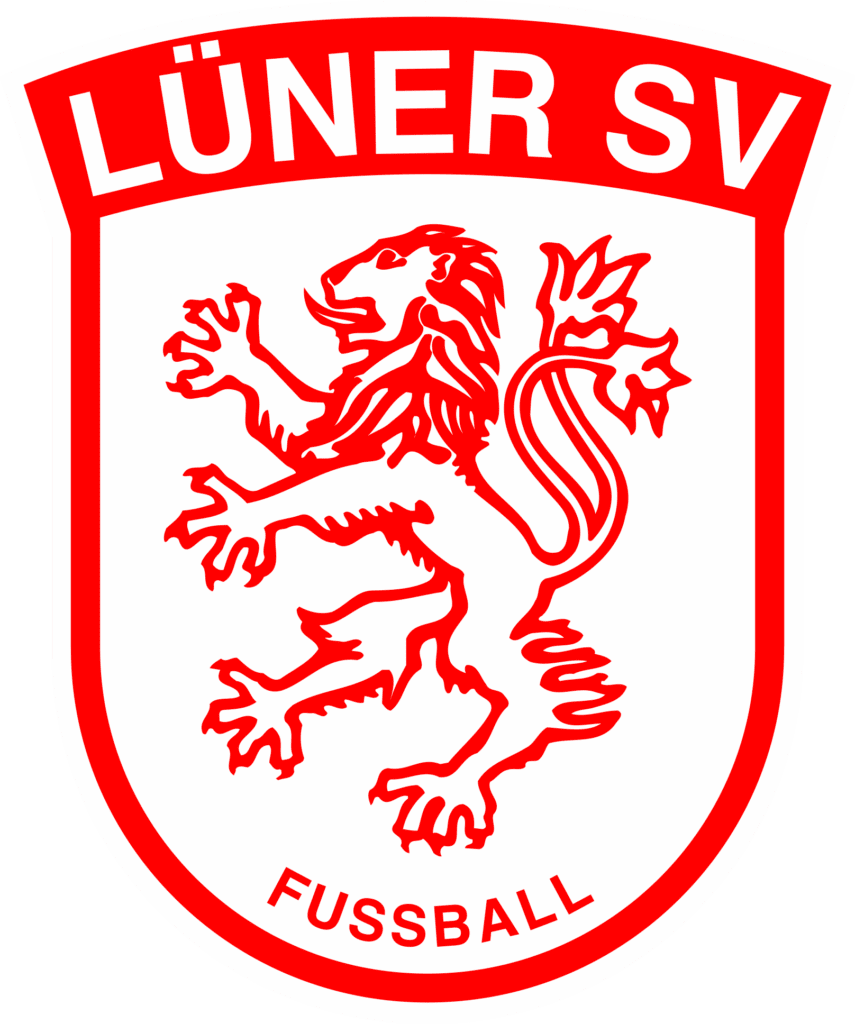 Lüner SV Wappen mit weißem Rand