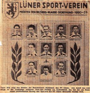 1950 1951 LSV Meister Team in der Presse