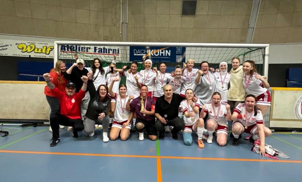 Stadtmeister in der Halle 2025/26: Damenteam Lüner SV Fußball (Foto privat).
